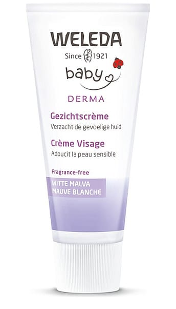 Baby Sensitive Witte Malva Gezichtscrème
