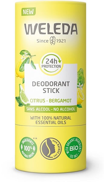 Déodorant solide 24H Citrus Bergamote
