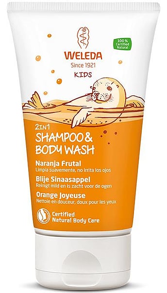 Kids 2in1 Shampoo & Body Wash Orange Joyeuse