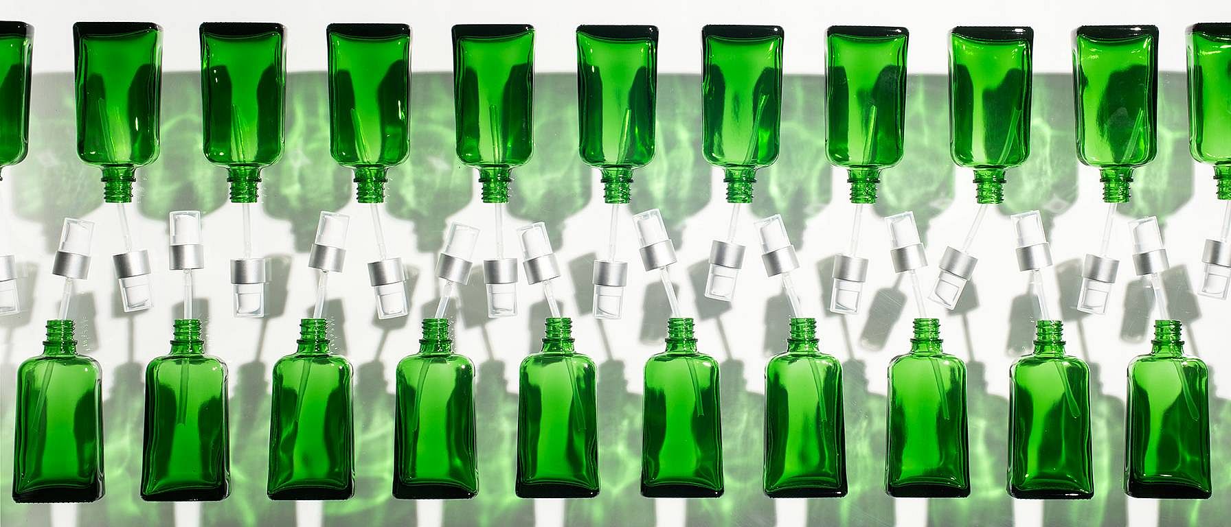 Bouteilles en verre Weleda