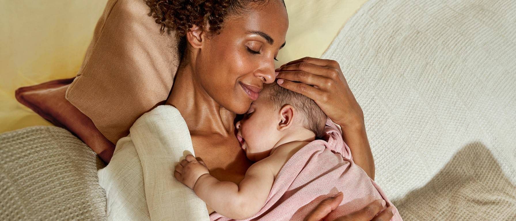 Mère avec son bébé