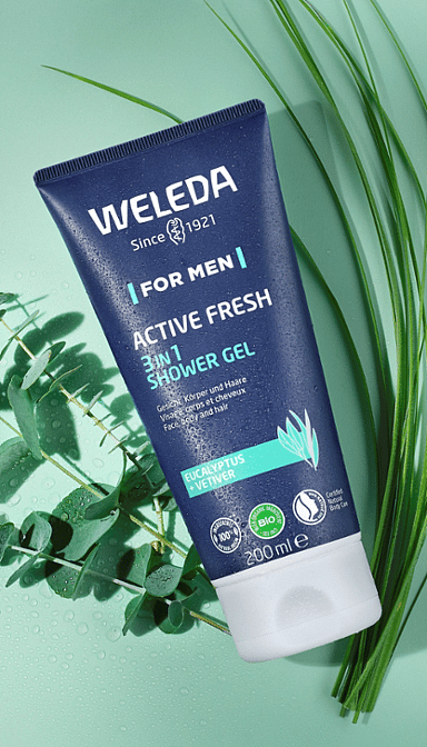Gel Douche Men 3in1 Active Fresh pour Homme