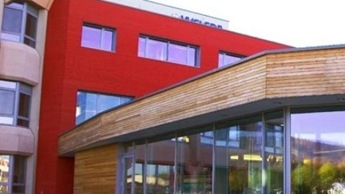 Weleda hoofdkantoor in Arlesheim, Zwitserland