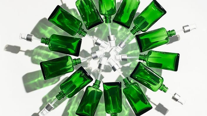 Gerecycled glas