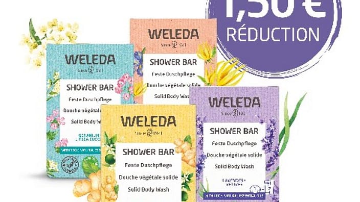 Four shower bars