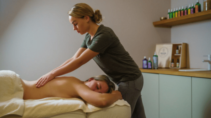 Behandeling in Weleda City Spa