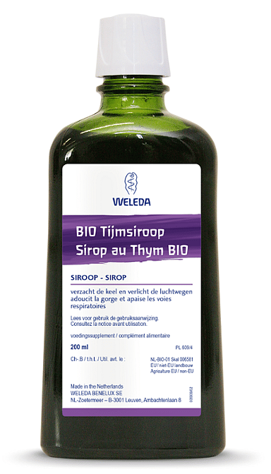 Sirop au Thym Bio