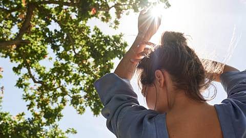 Femme au soleil